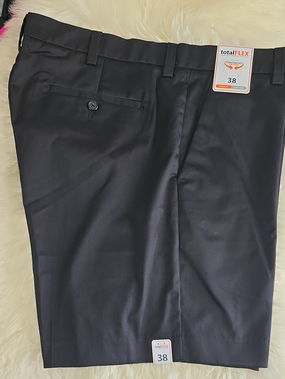 Roundtree&York TotalFlex Black Shorts